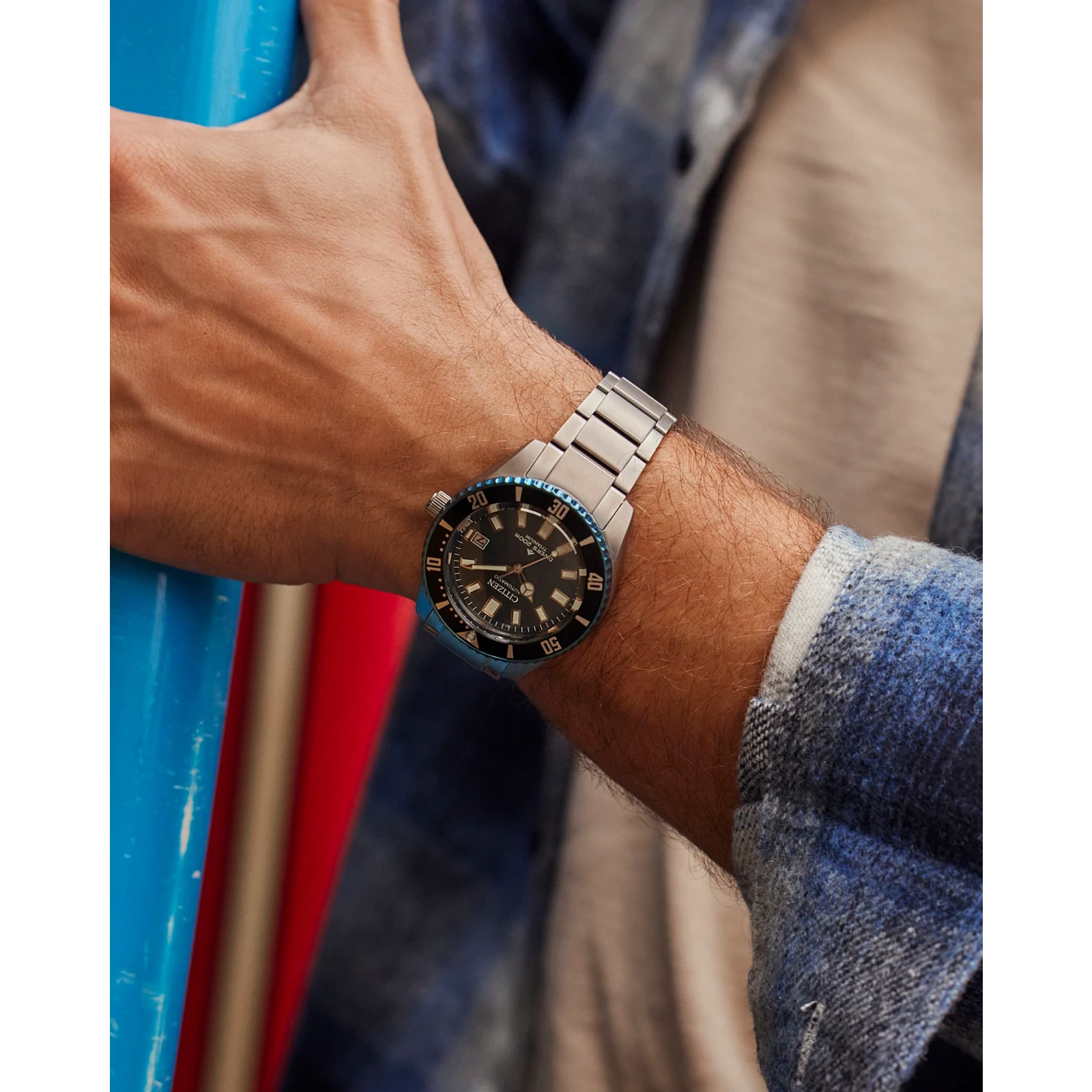 Reloj Citizen Promaster Fujitsubo Super Titanio NB6026-56L | Elegancia relojería